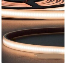 Waterdichte LED strip warm wit 10w 800lm/meter 24VDC IP67 3000K 5m Rol