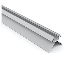 LED gips hoekprofiel met afdekking 36,6 mm x 36,6 mm GIPS24 BUITENHOEK