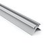 Luksus LED profielen LED gips hoekprofiel met afdekking 36,6 mm x 36,6 mm GIPS24 BUITENHOEK