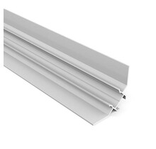 LED gips hoekprofiel inclusief opaal klikcover 39,9 mm x 39,9 mm GIPS24 BINNENHOEK