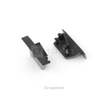 C22 zwart eindkappen set L / R