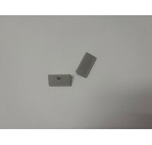 Set van twee eindkappen t.b.v. GIPS05ALU