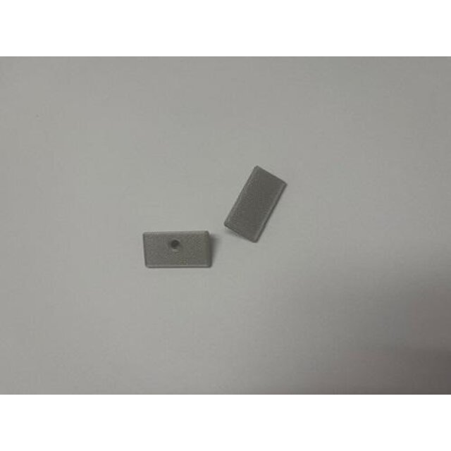 Set van twee eindkappen t.b.v. GIPS05ALU