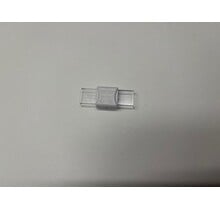 COB IP68 LED strip klik connector recht - 10mm - soldeervrij