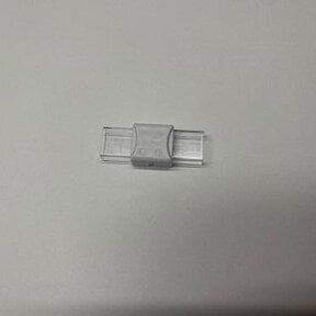 COB IP68 LED strip klik connector recht - 10mm - soldeervrij