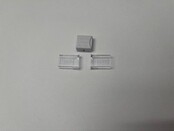 COB IP68 LED strip klik connector recht - 10mm - soldeervrij