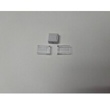 COB IP68 LED strip klik connector recht - 10mm - soldeervrij