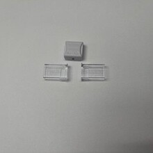 COB IP68 LED strip klik connector recht - 10mm - soldeervrij