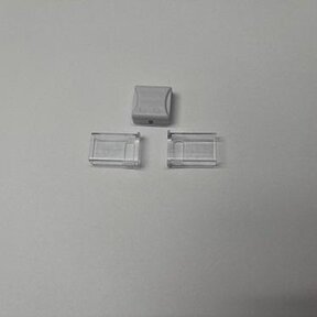 COB IP68 LED strip klik connector recht - 10mm - soldeervrij