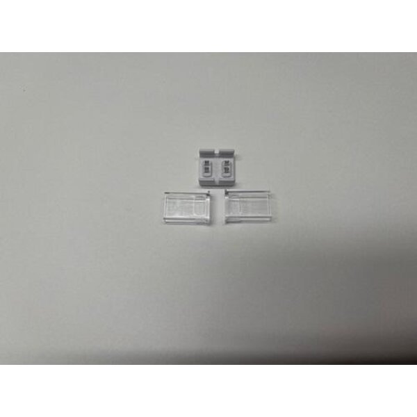 Luksus LED connectoren  COB IP68 LED strip klik connector recht - 10mm - soldeervrij