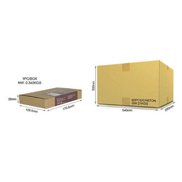 LED afstandsbediening All in one wandpaneel 8 zone - Miboxer B8