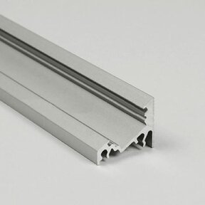 LED hoekprofiel met afdekking 12,6mm 20 mm x 16 mm - C14ALU
