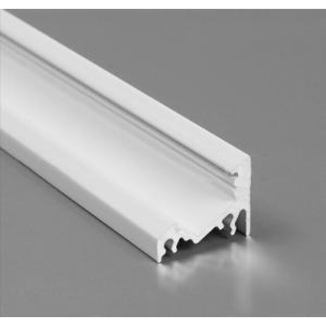 Wit LED hoekprofiel 20 mm x 16 mm – C14WIT