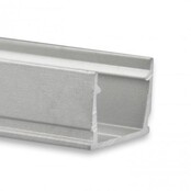 LED profiel met opaal klikafdekking 13,4 mm x 11,46 mm – SLIM04ALU