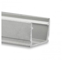 LED profiel met opaal klikafdekking 13,4 mm x 11,46 mm – SLIM04ALU