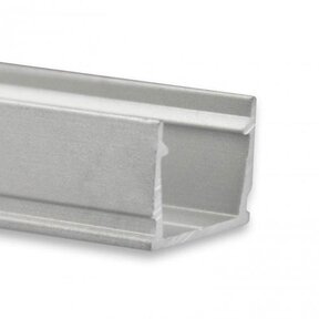 LED profiel met opaal klikafdekking 13,4 mm x 11,46 mm – SLIM04ALU
