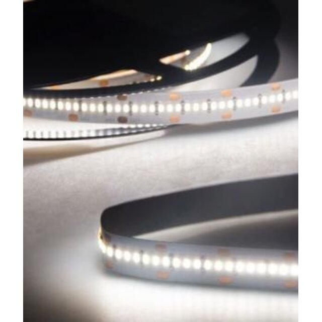 PRO LED strip natuurlijk wit 5000k 12W 1920LM 128LED p/m 24VDC IP20 CRI90 - 5 meter