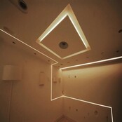 PRO LED strip 10W 850LM 240LED 24VDC IP20 warm wit 3000K - 5 meter