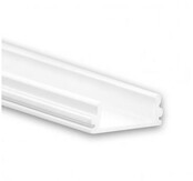 LED profiel plat model P15 wit 16,85mm x 6,5mm - 2 meter