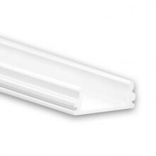 LED profiel plat model P15 wit 16,85mm x 6,5mm - 2 meter