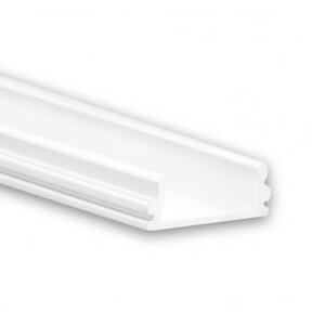 LED profiel plat model P15 wit 16,85mm x 6,5mm - 2 meter