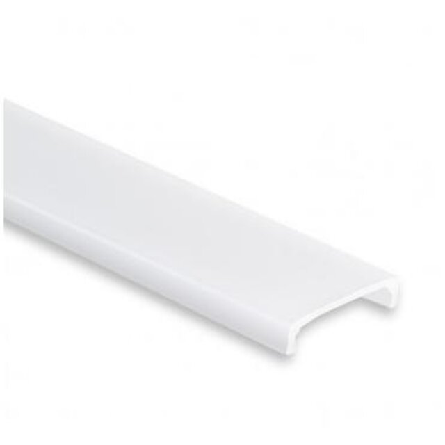 LED profiel plat model P15 wit 16,85mm x 6,5mm - 2 meter