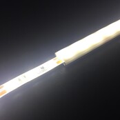 LED profiel plat model P15 wit 16,85mm x 6,5mm - 2 meter