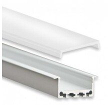LED XL inbouw profiel inclusief klikafdekking 26,79mm x 11,69mm - XL05ALU