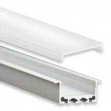 LED XL inbouw profiel inclusief klikafdekking 26,79mm x 11,69mm - XL05ALU