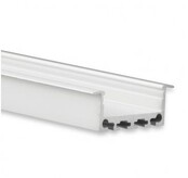 LED XL inbouw profiel inclusief klikafdekking 26,79mm x 11,69mm - XL05ALU