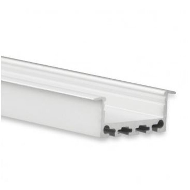 LED XL inbouw profiel inclusief klikafdekking 26,79mm x 11,69mm - XL05ALU