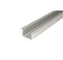 LED XL profiel inclusief opaal klikafdekking 77mm x 36mm - XL12ALU