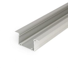 LED XL profiel inclusief opaal klikafdekking 77mm x 36mm - XL12ALU