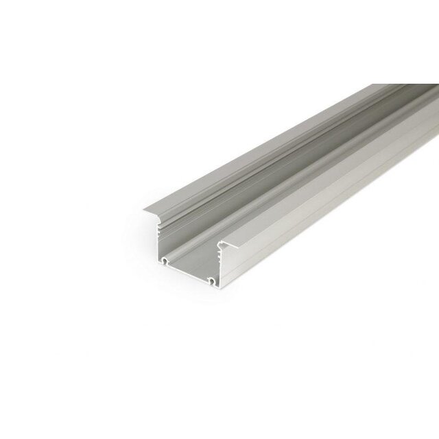 LED XL profiel inclusief opaal klikafdekking 77mm x 36mm - XL12ALU