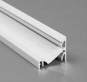 Wit LED hoekprofiel 24mm x 19,4mm - C21WIT