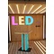 Luksus LED profielen Zwart LED XL profiel inclusief afdekking 33,4mm x 29,6mm - XL11ZWART