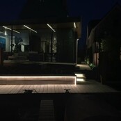 Waterdichte LED strip warm wit 3000K 8W 700LM 240LED p/m 48VDC IP68 - 20 meter