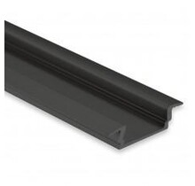 Zwart LED inbouw profiel 23,07mm x 5,91mm - 08ZWART