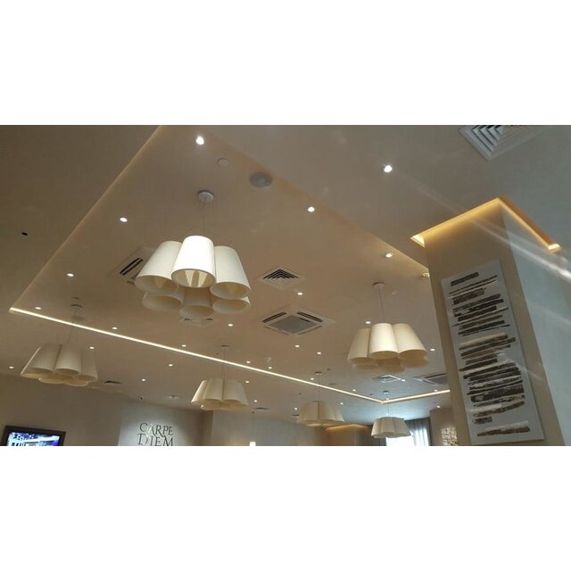 PRO COB LED strip extra warm wit 2700k 9W 1250LM 480LED p/m 24VDC IP20 - 10 meter