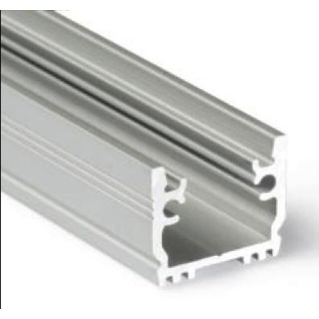 LED vloerprofiel inclusief extra dikke klikafdekking 15,8 mm x 13,70 mm – VLOER12