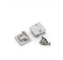 Eindkap met kabeldoorvoer LED profiel vloer12