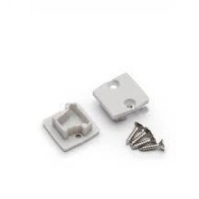 Eindkap met kabeldoorvoer LED profiel vloer12