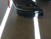 Eindkap met kabeldoorvoer LED profiel vloer12