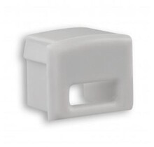 Eindkap met kabeldoorvoer LED profiel Slim04alu