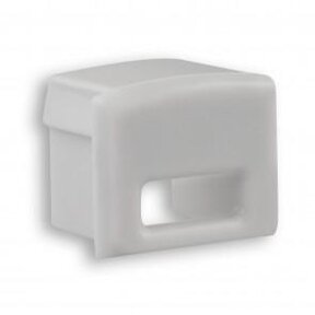 Eindkap met kabeldoorvoer LED profiel Slim04alu