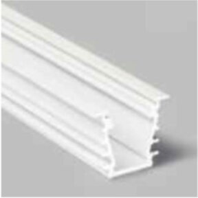 Wit LED plafond profiel inclusief opaal afdekking 23.4 mm x 19 mm - GYPROC10Wit