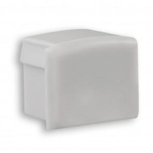 Eindkap zonder kabeldoorvoer LED profiel Slim04alu