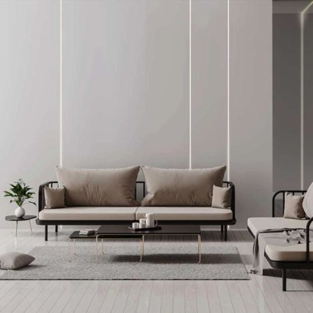 LED plafond profiel inclusief opaal klikafdekking 50,4 mm x 14,7 mm – Trimless10ALU