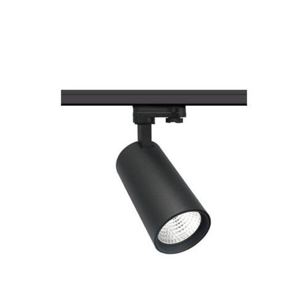 Luksus 3-fase LED 3- fase Trackspot Malaga, zwart, Railspot, LG60HG254222