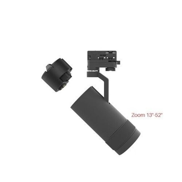 3- fase Trackspot Salou, zwart, Railspot, LG60HE10000